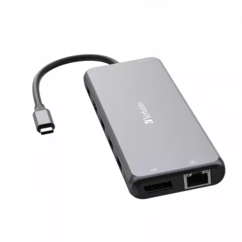 Verbatim CMH-13 USB Type-C Hub 10000 Mbit/s Silber