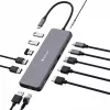 Verbatim CMH-13 USB Type-C Hub 10000 Mbit/s Silber
