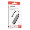 Verbatim USB-C Essentials Multiport Hub 4 Ports: HDMI, USB-C PD, USB-A 3.2 Gen 1, USB-A