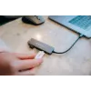 Verbatim USB-C Essentials Multiport Hub 4 Ports: HDMI, USB-C PD, USB-A 3.2 Gen 1, USB-A
