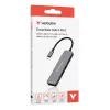 Verbatim USB-C Essentials Multiport Hub 6 Ports: HDMI, USB-C PD, USB-A 3.2 Gen 1, USB-A, SD & microSD