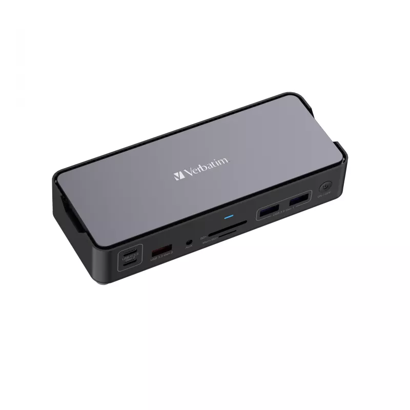 Verbatim CDS-15 Kabelgebunden USB 3.2 Gen 1 (3.1 Gen 1) Typ-C Schwarz, Grau