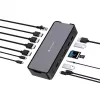 Verbatim CDS-15 Kabelgebunden USB 3.2 Gen 1 (3.1 Gen 1) Typ-C Schwarz, Grau
