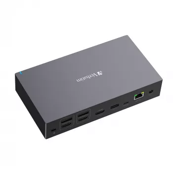 Verbatim CDS-17 Kabelgebunden USB 3.2 Gen 1 (3.1 Gen 1) Typ-C Schwarz, Grau