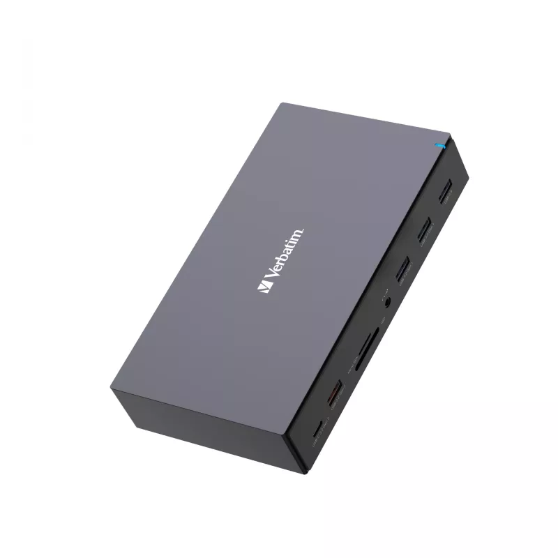 Verbatim CDS-17 Kabelgebunden USB 3.2 Gen 1 (3.1 Gen 1) Typ-C Schwarz, Grau