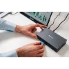 Verbatim CDS-17 Kabelgebunden USB 3.2 Gen 1 (3.1 Gen 1) Typ-C Schwarz, Grau