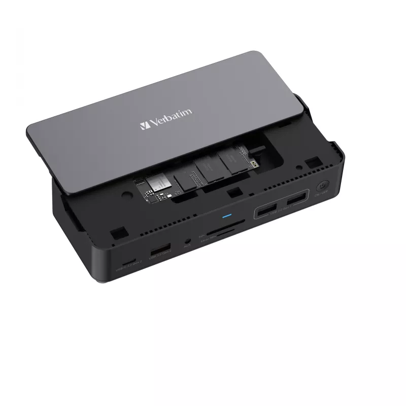 Verbatim CDS-15SSD Wired USB 3.2 Gen 1 (3.1 Gen 1) Type-C Schwarz, Grau