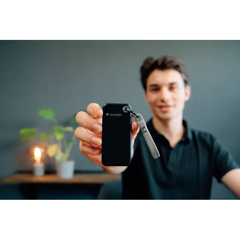 Verbatim Pocket SSD USB 3.2 Gen 2 1 TB Schwarz/Grau