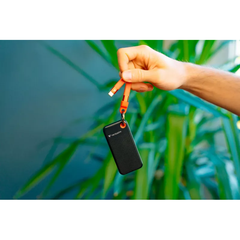 Verbatim Pocket SSD USB 3.2 Gen 2 2TB Schwarz/Orange, 2 TB, USB Type-C, 3.2 Gen 2 (3.1 Gen 2), 1000 MB/s, 10 Gbit/s, Schwarz, Orange