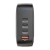 Verbatim Mini GaN Ladegerät 165W 4 Port US-Stecker mit EU- und UK-Adaptern