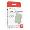 Verbatim Charge 'n' Go Essentials Magnetische Wireless Powerbank 20000 mAh Grün