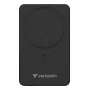 Verbatim Charge 'n' Go Essentials Magnetische Wireless Powerbank 5000 mAh Schwarz