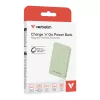 Verbatim Charge 'n' Go Essentials Magnetische kabellose Powerbank 5000 mAh Grün