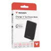 Verbatim Charge 'n' Go Essentials Magnetic Wireless Power Bank 10000 mAh Schwarz