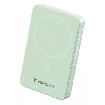 Verbatim Charge 'n' Go Essentials Magnetic Wireless Power Bank 10000 mAh Grün