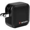 Verbatim Mini GaN Ladegerät 70W 3 Ports US-Stecker mit EU- und UK-Adaptern