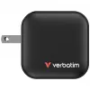 Verbatim Mini GaN Ladegerät 70W 3 Ports US-Stecker mit EU- und UK-Adaptern