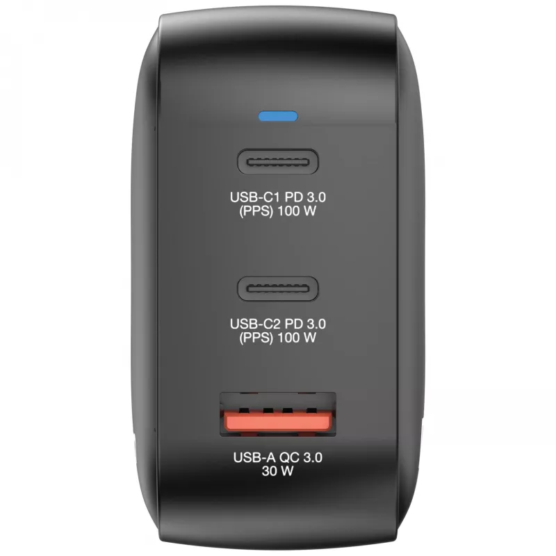 Verbatim GaN Ladegerät 100W Universal Schwarz AC Schnellladung Innenbereich