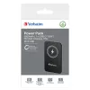 Powerbank VERBATIM Charge AnA Go 5000 mAh magnetisch kabellos, Schwarz