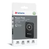 Powerbank VERBATIM Charge AnA Go 5000 mAh magnetisch kabellos, Schwarz