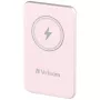 Verbatim Charge 'n' Go Magnetic Wireless Power Bank 5000mAh Pink