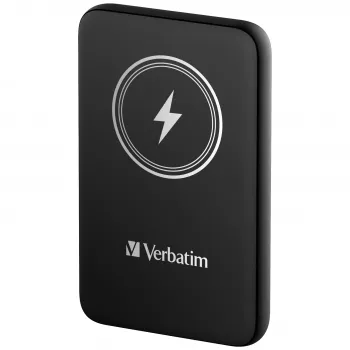 Verbatim Charge 'n' Go Magnetic Wireless Power Bank 10000mAh Schwarz