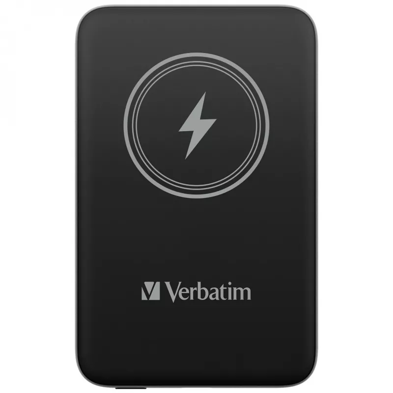 Verbatim Charge 'n' Go Magnetic Wireless Power Bank 10000mAh Schwarz