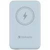 Verbatim Charge 'n' Go Magnetic Wireless Power Bank 10000mAh Blau