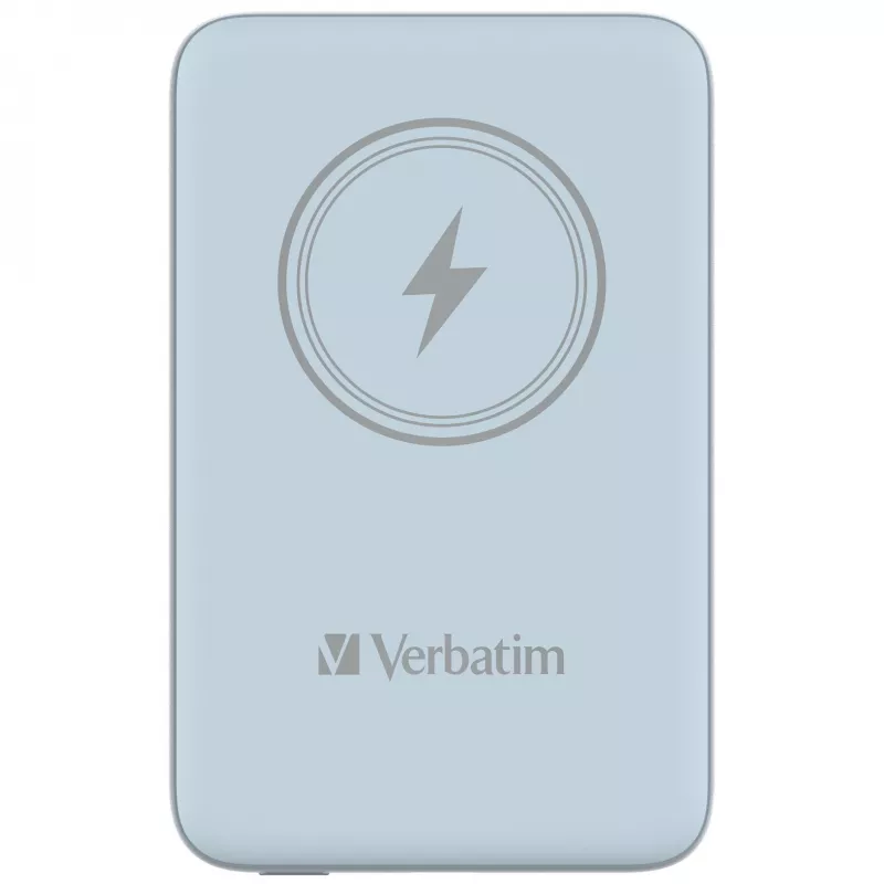 Verbatim Charge 'n' Go Magnetic Wireless Power Bank 10000mAh Blau