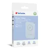 Verbatim Charge 'n' Go Magnetic Wireless Power Bank 10000mAh Blau
