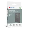 Verbatim Charge 'n' Go Magnetic Wireless Power Bank 10000mAh Grau