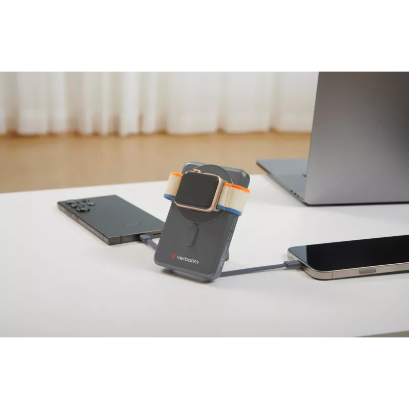 Verbatim Charge'n'Go 2C Powerbank 5000 mAh Grau