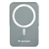 Verbatim Charge 'n' Go Magnetische kabellose Powerbank mit Ständer – 10000 mAh Grau