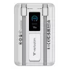 Verbatim Charge'n'Go 2C & Display Powerbank 10000 mAh Silber