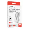 Verbatim Charge'n'Go 2C & Display Powerbank 10000 mAh Silber