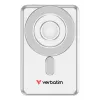Verbatim Charge'n'Go 2C Powerbank 5000 mAh Silber, 5000 mAh, Lithium-Polymer (LiPo), Adaptive Fast Charging, Power Delivery 3.0, Quick Charge 3.0, Kabelloses Laden, 3,85 V, 20 W