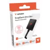 Verbatim SnapBack Ultra schlank SSD 512GB USB Type-C USB 3.2 Gen 2x2 Schwarz