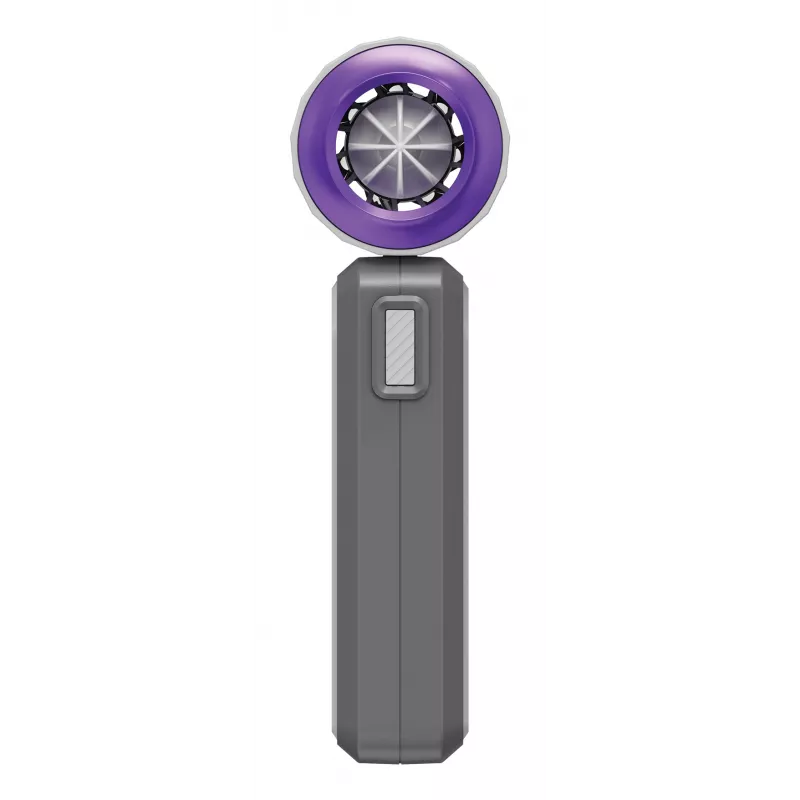 Verbatim Cool’n’Go AirJet Handheld Fan Grau/Lila, Grau, Lila, Handheld fan, 1 Stk., 6 W, Lithium-Ion (Li-Ion), 3,7 V