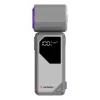 Verbatim Cool’n’Go AirJet Handheld Fan Grau/Lila, Grau, Lila, Handheld fan, 1 Stk., 6 W, Lithium-Ion (Li-Ion), 3,7 V