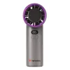 Verbatim Cool’n’Go IceTouch Handheld Fan Grau/Lila, Grau, Lila, 1 fan(s), Handheld fan, 1 Stk., 8 W, Lithium-Ion (Li-Ion)