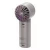 Verbatim Cool’n’Go IceTouch Handheld Fan Grau/Lila, Grau, Lila, 1 fan(s), Handheld fan, 1 Stk., 8 W, Lithium-Ion (Li-Ion)