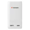 Verbatim Fold 'n' Go GaN-Ladegerät 65W EU-Stecker Weiß