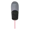 Verbatim Focus Wireless Presenter mit rotem Laserpointer, RF, USB, 30 m, Schwarz, Silber