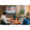 Verbatim Focus Wireless Presenter mit rotem Laserpointer, RF, USB, 30 m, Schwarz, Silber
