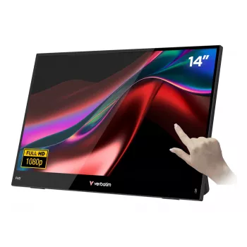 Tragbarer Monitor Verbatim 14 Zoll FHD Touch LCD 1920x1080