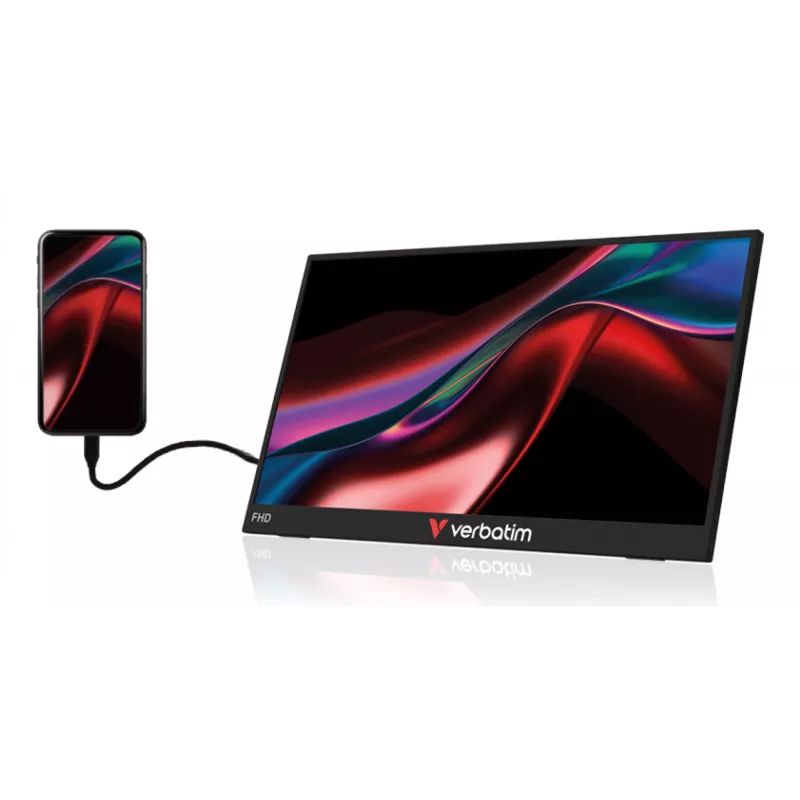 Tragbarer Monitor Verbatim 14 Zoll FHD Touch LCD 1920x1080