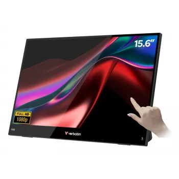 Tragbarer Monitor Verbatim 15,6 Zoll FHD Touch LCD 1920 x 1080