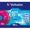Verbatim CD-R AZO Colours 700 MB 48x 10 St.