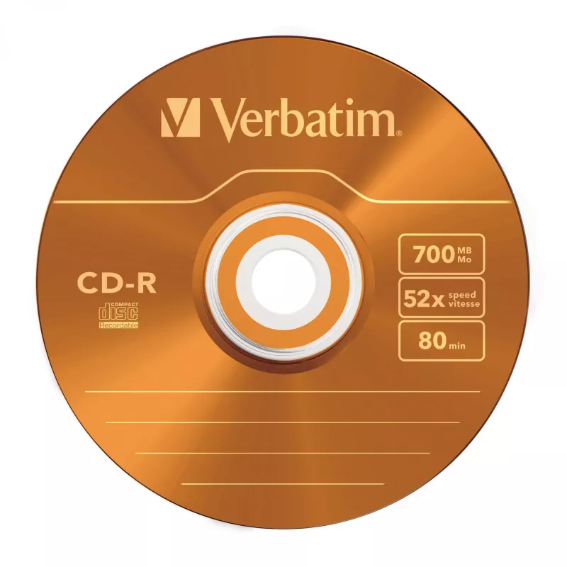 Verbatim CD-R AZO Colours 700 MB 48x 10 St.
