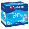Verbatim CD-R AZO Crystal 700 MB 52x 10 Stück